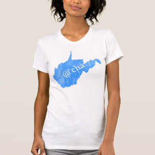T-shirt Pièce en t de la Virginie Occidentale de