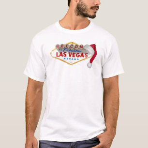 T-shirt Pièce en t de Las Vegas Père Noël
