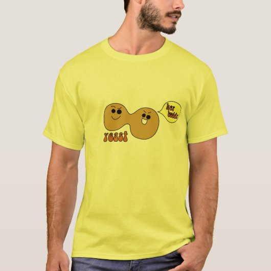 T-shirt Pièce en t de levure (Devant)