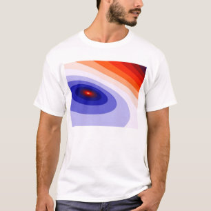 T-shirt pièce en t de l'industrie graphique de piste de