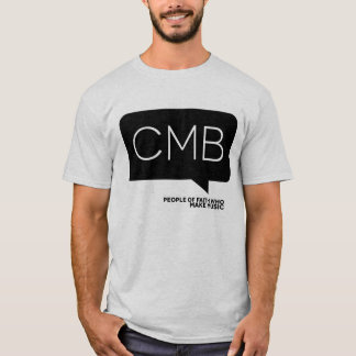 T-shirt Pièce en t de logo de CMB
