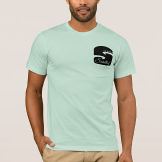 T-shirt Pièce en t de logo de guitares de Sundlof