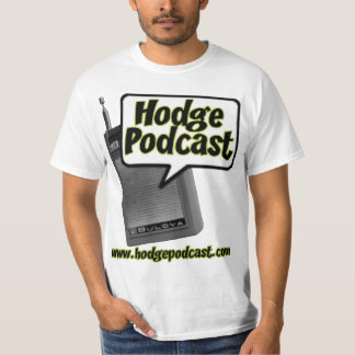 T-shirt Pièce en t de logo de Hodgepodcast