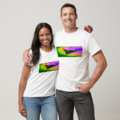 T-shirt Pièce en t de logo de mer profonde de rayon de (Unisexe)