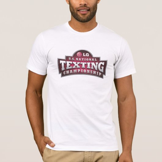 T-shirt Pièce en t de logo de Texter (Devant)