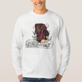 T-shirt Pièce en t de logo de Waxbabe Bassnectar (Devant)