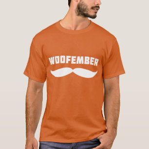 T-shirt Pièce en t de logo de Woofember (orange)