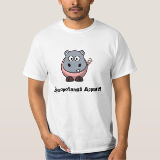 T-shirt Pièce en t de logo d'habillement de Hamopotamus