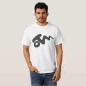 T-shirt Pièce en t de logo d'OTM (Devant entier)