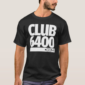 T-shirt Pièce en t de logo du club 6400 - obscurité