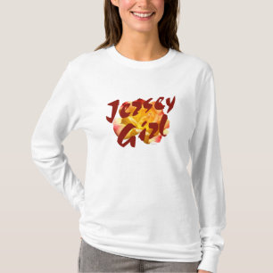 T-shirt Pièce en t de Long-Douille de fille du Jersey