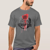 T-shirt Pièce en t de luxe de Scripter de fer (Devant)