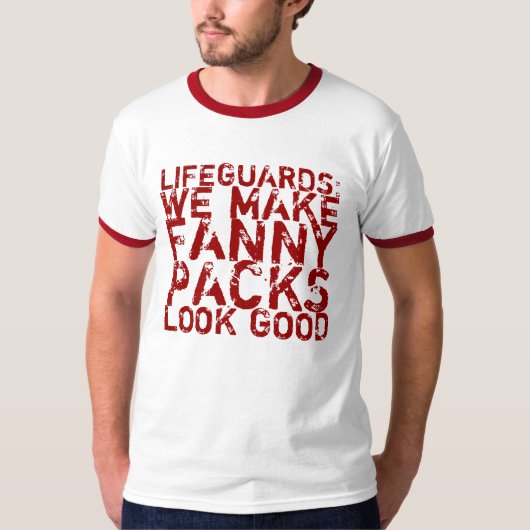 T-shirt Pièce en t de maître nageur (Devant)
