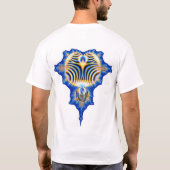 T-shirt Pièce en t de Mandelbrot (Dos)