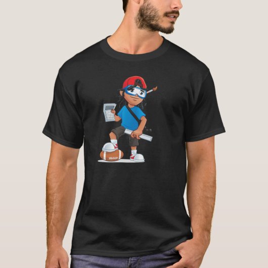 T-shirt Pièce en t de mascotte de Jumpman (Devant)