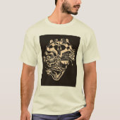 T-shirt Pièce en t de masque (Devant)