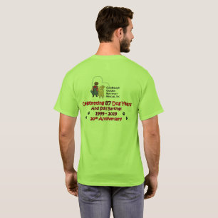 T-shirt Pièce en t de membre de l'équipe de GoldHeart -