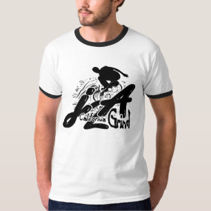 T-shirt pièce en t de morcellement de j2A la Californie