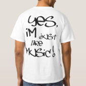 T-shirt pièce en t de @MYCRIPLEY (Dos)