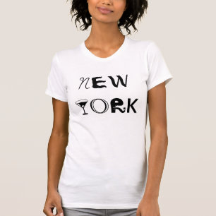 T-shirt Pièce en t de New York Martini