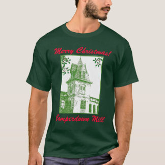 T-shirt Pièce en t de Noël de tour de Camperdown