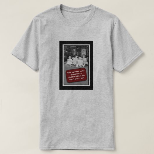 T-shirt pièce en t de Noël du #bigandtall (6xl) par dal (Design devant)