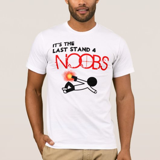 T-shirt Pièce en t de Noob (Devant)