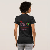T-shirt Pièce en t de Paire-O-Matrices (Dos entier)