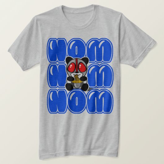 T-SHIRT PIÈCE EN T DE PANDA DE NOM NOM NOM (Design devant)