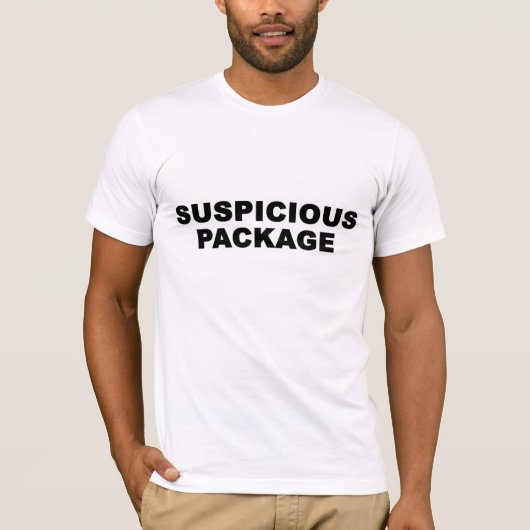 T-shirt Pièce en t de paquet de Suspcious (Devant)