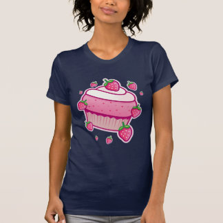T-shirt pièce en t de petit gâteau de baie