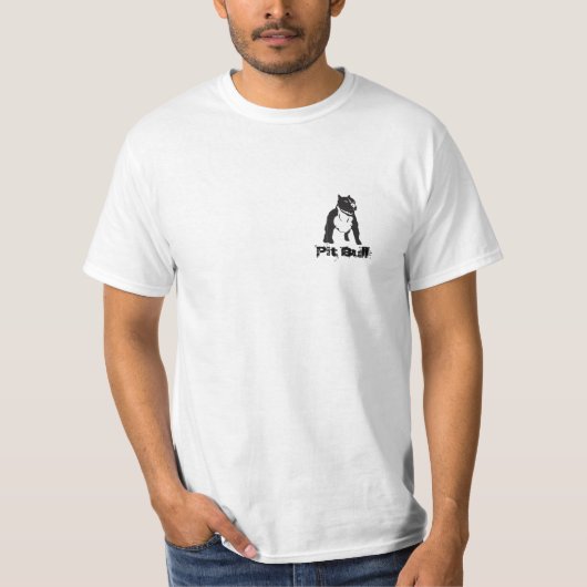 T-shirt Pièce en t de pitbull (Devant)