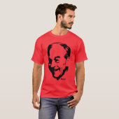 T-shirt Pièce en t de portrait de Ron Paul (Devant entier)