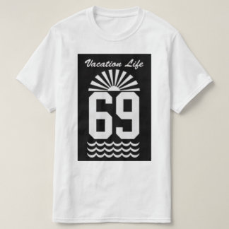 T-shirt Pièce en t de position de vacances