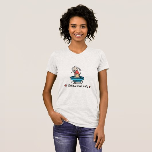 T-shirt Pièce en t de poterie (Devant entier)