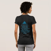 T-shirt Pièce en t de principaux de Reiki (Dos entier)