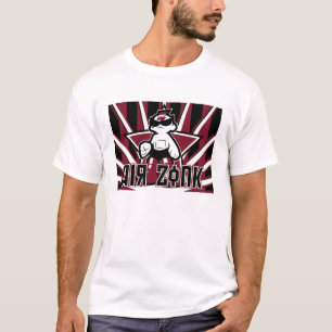 T-shirt Pièce en t de propagande de Zonk d'air