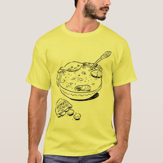 T-shirt Pièce en t de ragout de fruits de mer (Devant)