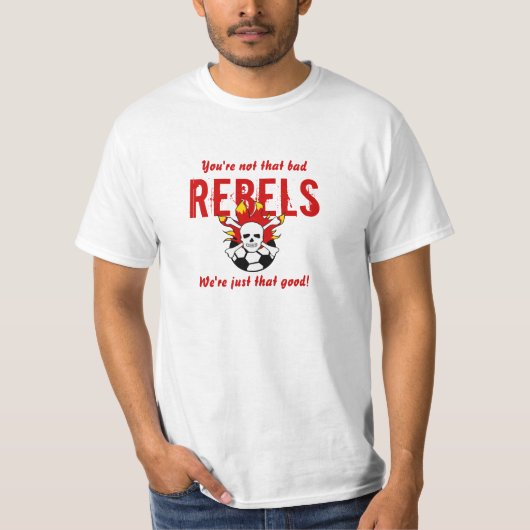 T-shirt Pièce en t de rebelles (Devant)