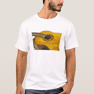 T-shirt pièce en t de renversement de cru de l'amie de la