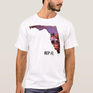 T-shirt Pièce en t de représentant FL