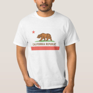 T-shirt Pièce en t de République de la Californie
