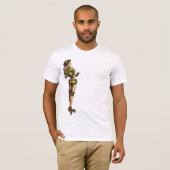 T-shirt Pièce en t de Rollergirl (Devant entier)