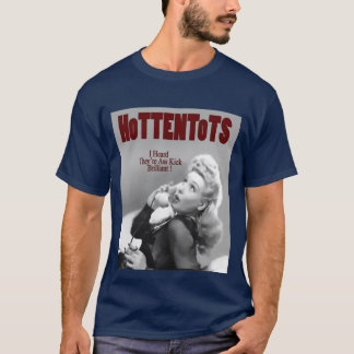T-shirt Pièce en t de rumeur de Hottentots