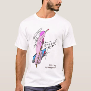 T-shirt Pièce en t de satire de Hypospadius