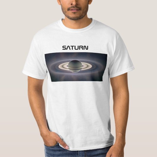 T-shirt Pièce en t de Saturn (Devant)