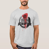 T-shirt Pièce en t de Scripter de fer (Devant)