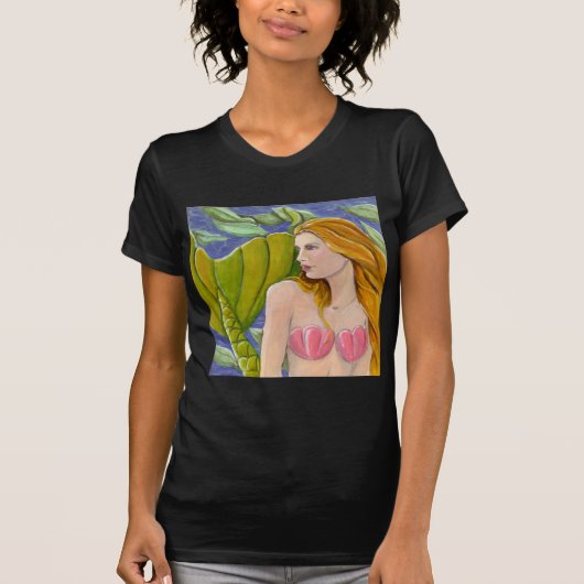T-shirt Pièce en t de sirène de mer (Devant)