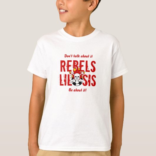 T-shirt Pièce en t de SIS de Lil de rebelles (Devant)