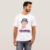 T-shirt Pièce en t de Snitchin d'arrêt de RE-EVOLUTION (Devant entier)